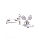 Sports Technology Plain Colour Metal Cufflinks