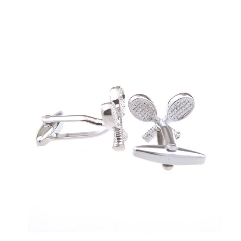 Sports Technology Plain Colour Metal Cufflinks