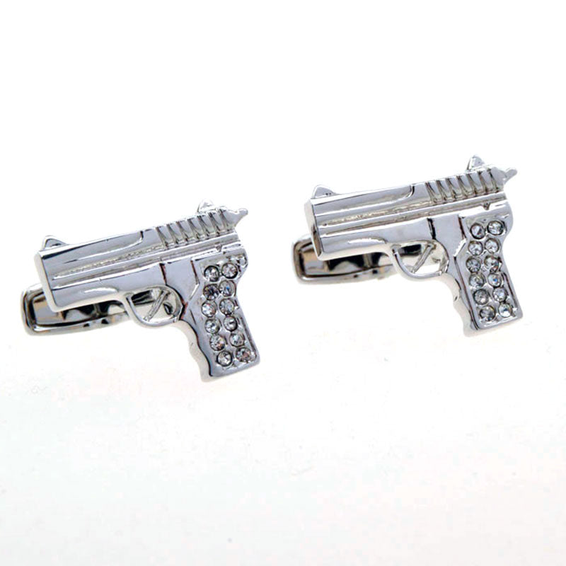 Military Tools Plain Colour Metal Cufflinks