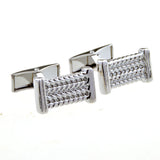 Plain Colour Metal Cufflinks