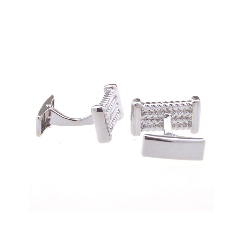 Plain Colour Metal Cufflinks