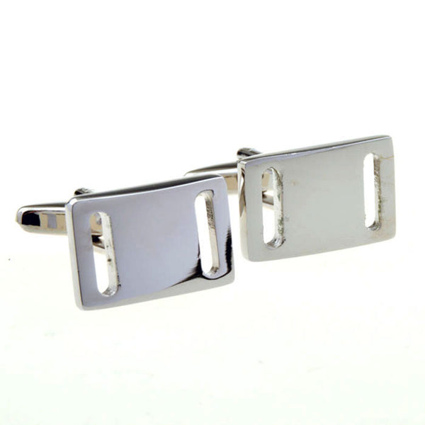 Plain Colour Metal Cufflinks