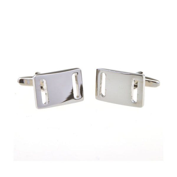 Plain Colour Metal Cufflinks