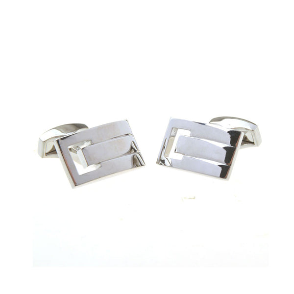 Plain Colour Metal Cufflinks