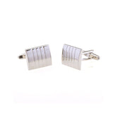 Plain Colour Metal Cufflinks