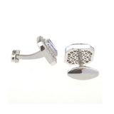 Crystal Zircon Cufflinks