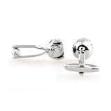 Festivals Wedding Reception Crystal Zircon Cufflinks