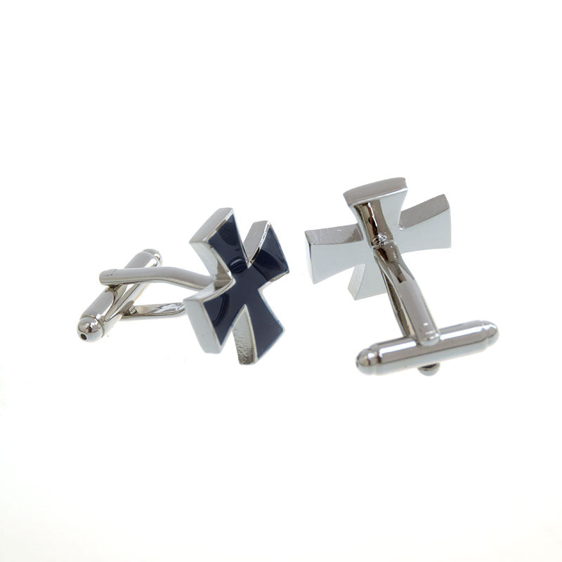 Festivals Wedding Reception Enamel Dropping Glue Cufflinks