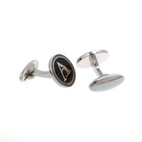 Enamel Dropping Glue Cufflinks