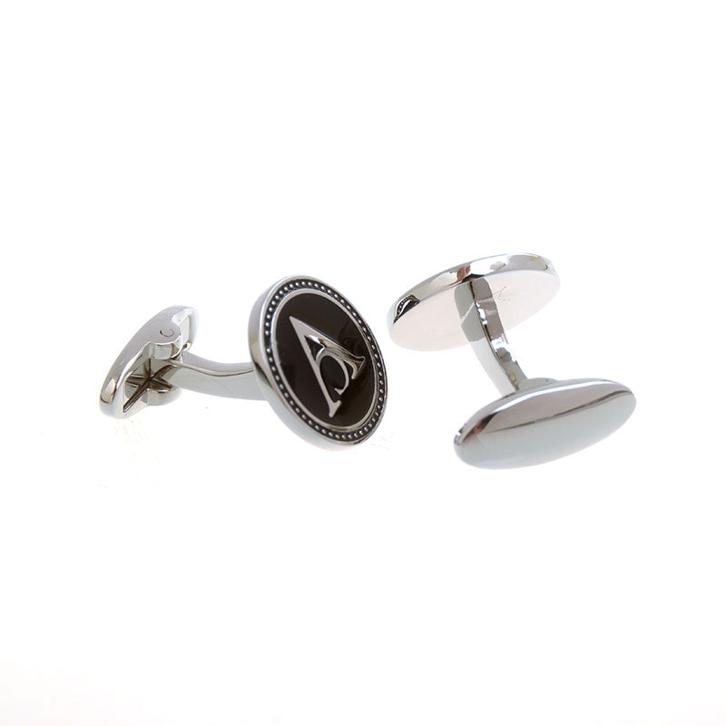 Enamel Dropping Glue Cufflinks