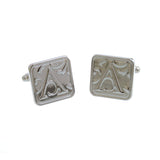 Plain Colour Metal Cufflinks