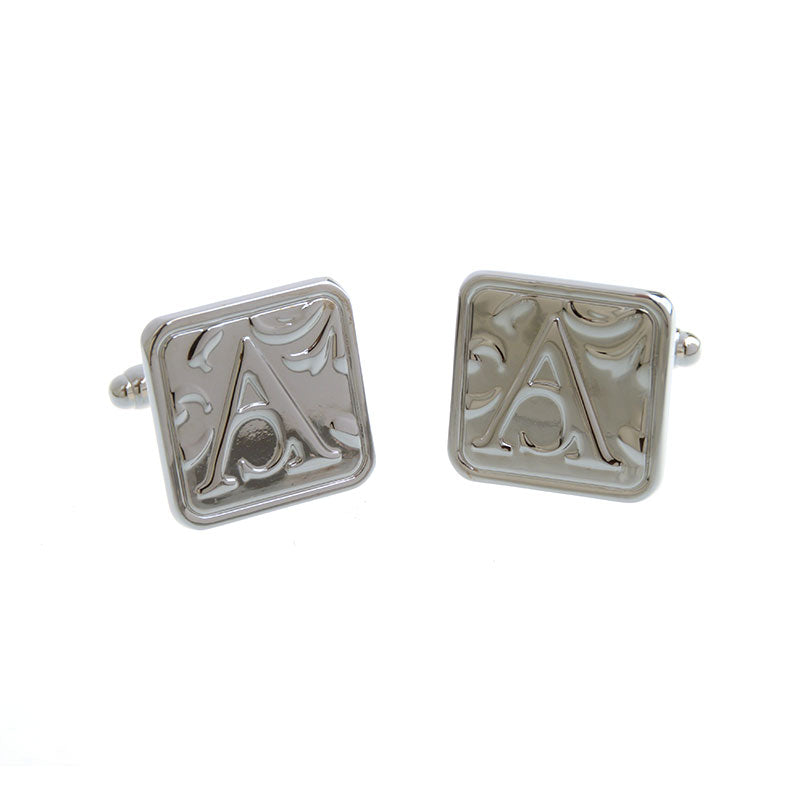 Plain Colour Metal Cufflinks