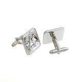 Plain Colour Metal Cufflinks
