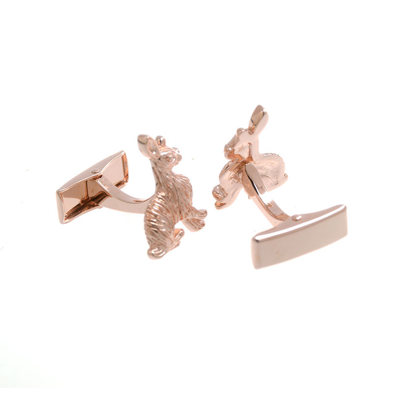 Animals Plants Plain Colour Metal Cufflinks