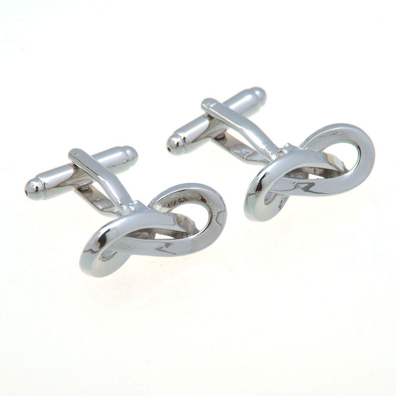 Plain Colour Metal Cufflinks
