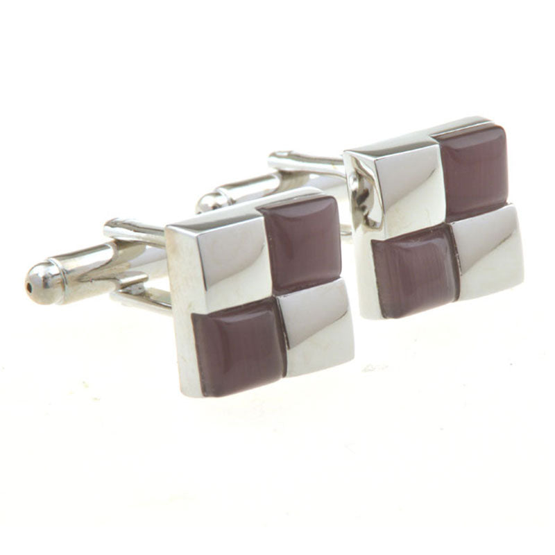 Cateye Glass Cufflinks