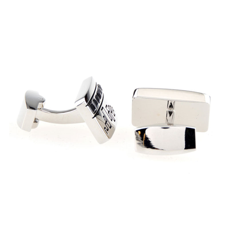 Crystal Zircon Cufflinks