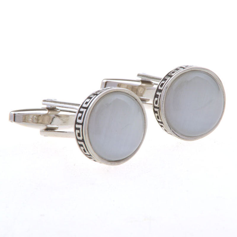 Cateye Glass Cufflinks
