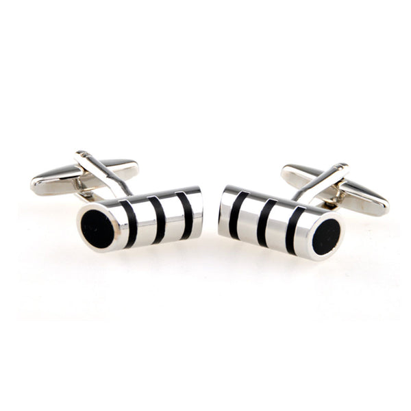 Enamel Dropping Glue Cufflinks