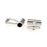 Enamel Dropping Glue Cufflinks