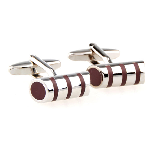 Enamel Dropping Glue Cufflinks