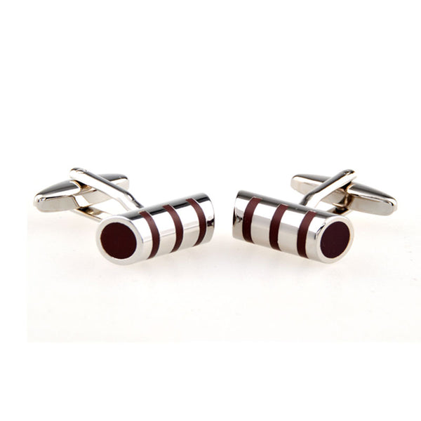 Enamel Dropping Glue Cufflinks