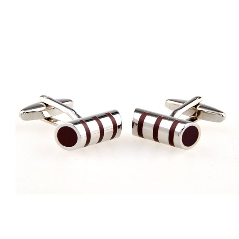 Enamel Dropping Glue Cufflinks
