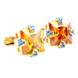 Crystal Zircon Cufflinks