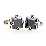 Crystal Zircon Cufflinks