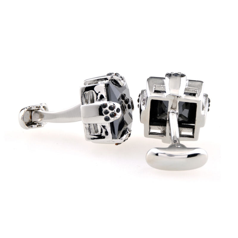 Crystal Zircon Cufflinks