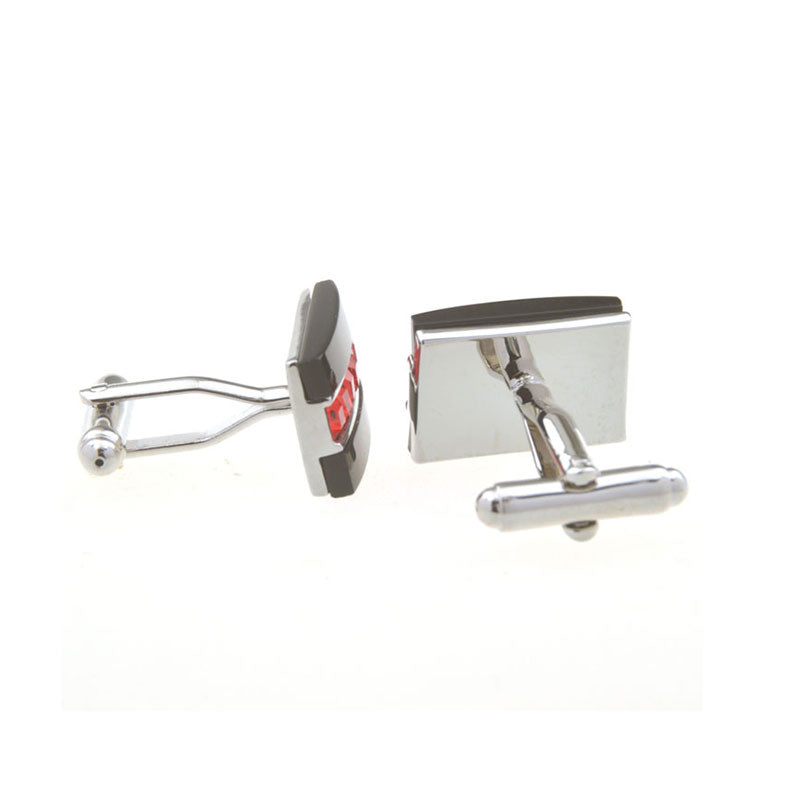 Crystal Zircon Cufflinks