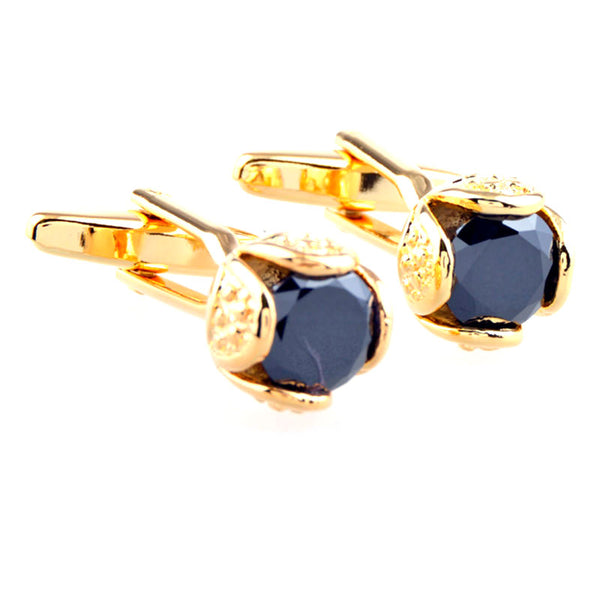 Festivals Wedding Reception Crystal Zircon Cufflinks