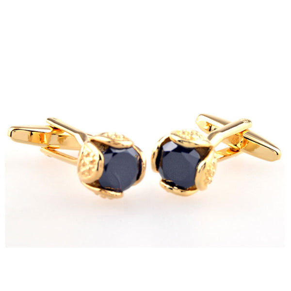 Festivals Wedding Reception Crystal Zircon Cufflinks