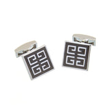 Enamel Dropping Glue Cufflinks