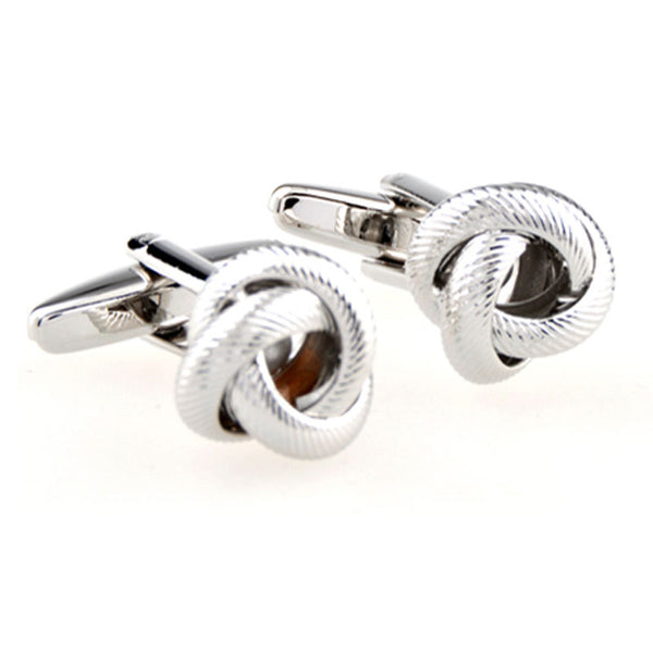 Plain Colour Metal Cufflinks