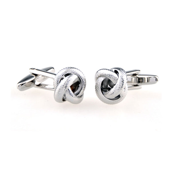 Plain Colour Metal Cufflinks