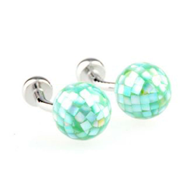 Shells Agate Cufflinks