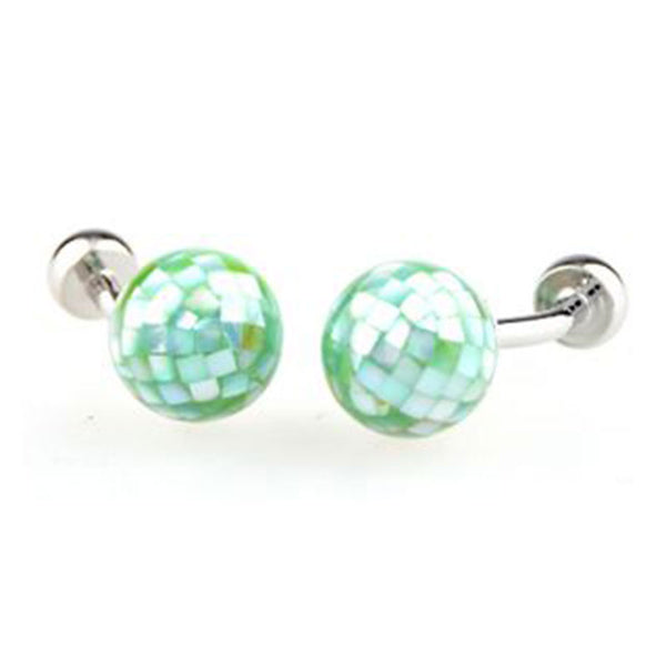 Shells Agate Cufflinks