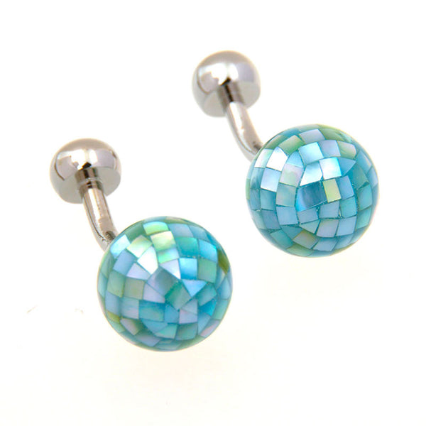 Shells Agate Cufflinks