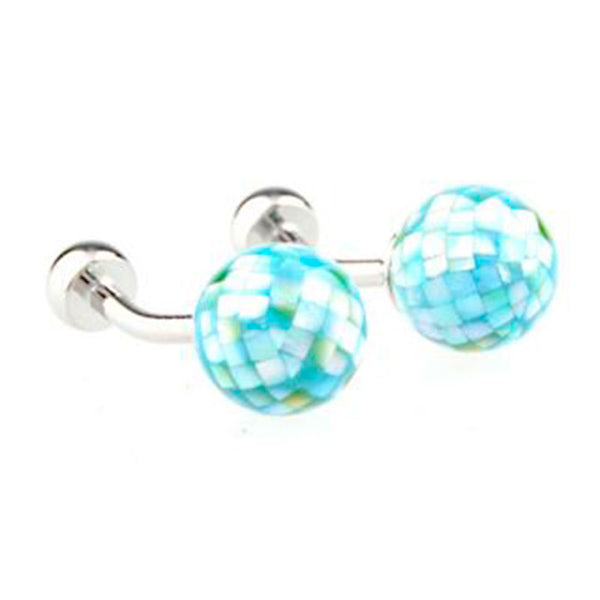 Shells Agate Cufflinks