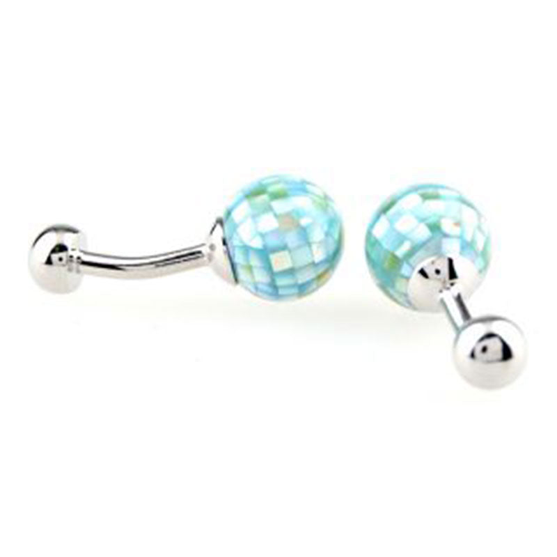 Shells Agate Cufflinks