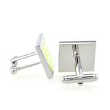 Enamel Dropping Glue Cufflinks