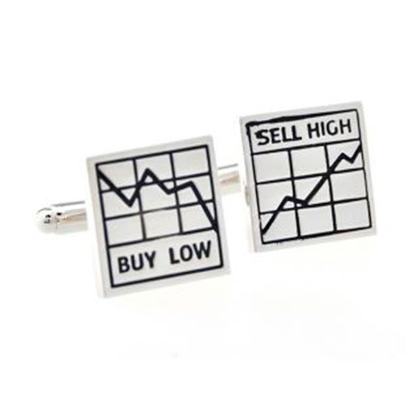 Enamel Dropping Glue Cufflinks