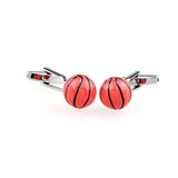 Sports Technology Grease Baking Paint Cufflinks