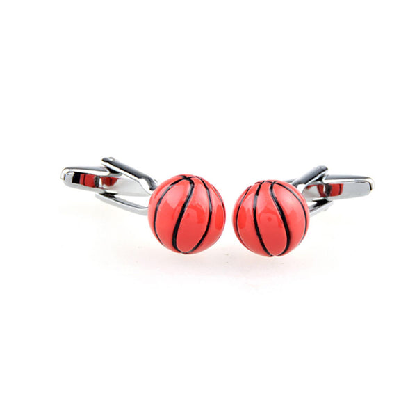 Sports Technology Grease Baking Paint Cufflinks