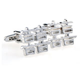 Festivals Wedding Reception Plain Colour Metal Cufflinks