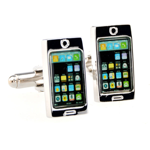 Sports Technology Enamel Dropping Glue Cufflinks