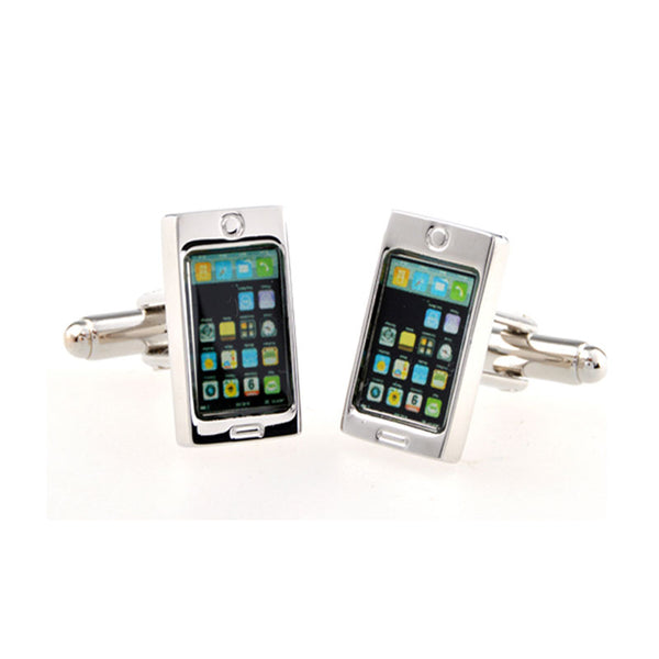 Sports Technology Enamel Dropping Glue Cufflinks