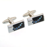 Enamel Dropping Glue Cufflinks