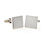 Plain Colour Metal Cufflinks